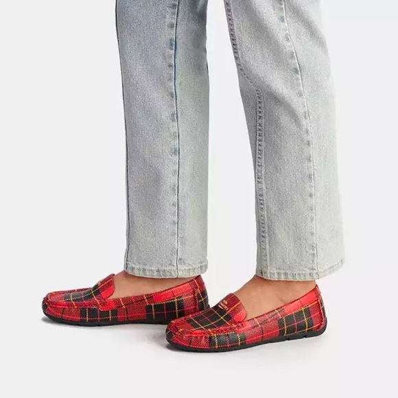 NWT Coach Marley Driver With Plaid Print. - Picture 4 of 12